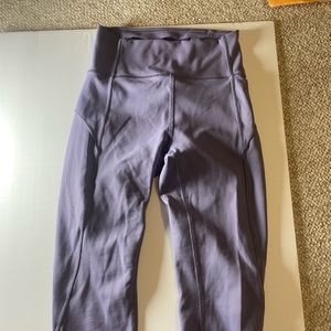 lululemon pants size 2 purple